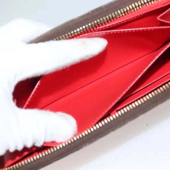LOUIS VUITTON Monogram Yayoi Kusama Zippy Wallet Red M60450 LV Auth 132196 - Picture 10 of 16